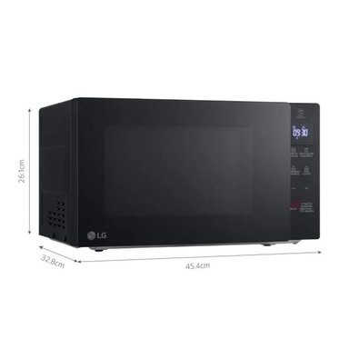 MS2032GAS - HORNO MICROONDAS LG 20L NEGRO | DISEÑO MODERNO Y POTENTE - 2