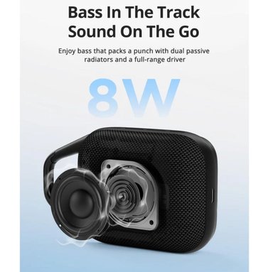 ALTAVOZ BLUETOOTH TRONSMART MIRTUNE H1 RESISTENTE AL AGUA IPX7 - 3