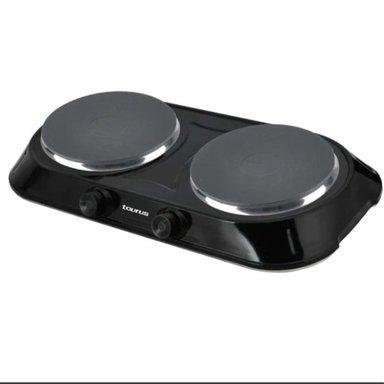 COCINA ELECTRICA DE MESA TAURUS FENIX DUO DOS HORNILLAS