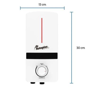 APIDUCHA ELECTRICA ROTOPLAS SPAZIO 5500W BLANCO - 2