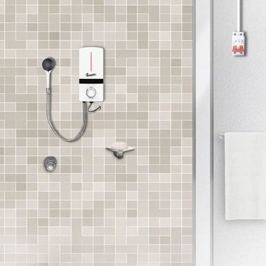 APIDUCHA ELECTRICA ROTOPLAS SPAZIO 5500W BLANCO - 4