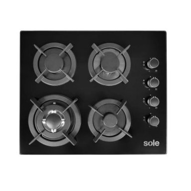 COCINA EMPOTRABLE SOLE 4 HORNILLAS 60 CM SOLCO068