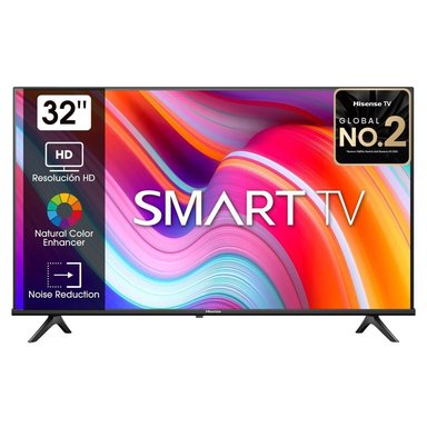 TELEVISOR SMART TV HISENSE 32 LED HD VIDAA 32A4K - 2