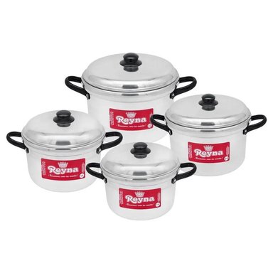 SET OLLAS X4 PZAS T/ENCAJE - REYNA