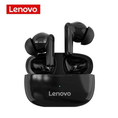AUDIFONOS INALAMBRICOS LENOVO HT05 TWS NEGRO BLUETOOTH 5.0 - 5