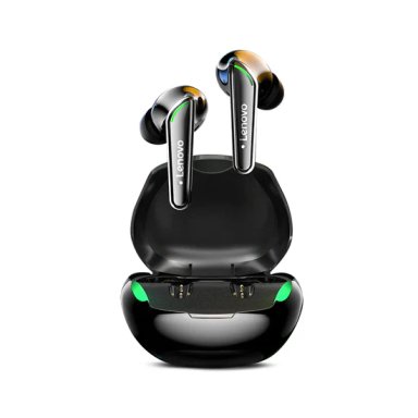 AUDIFONOS BLUETOOTH LENOVO XT92 TWS GAMING - NEGRO - 1