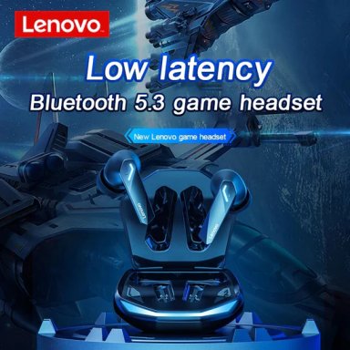 AUDIFONOS BLUETOOTH LENOVO GM2 PRO TWS GAMING - NEGRO - 2