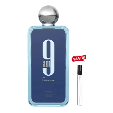 AFNAN 9AM DIVE EDP 100ML + DECANT REGALO 5ML - 1