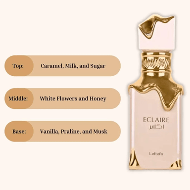 PERFUME LATTAFA ECLAIRE EAU DE PARFUM 100ML MUJER - 4