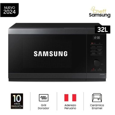 HORNO MICROONDAS SAMSUNG 32L MG32DG4524AGPE NEGRO