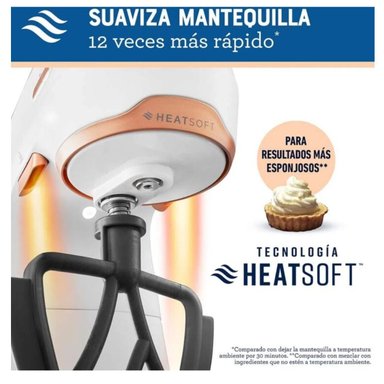 BATIDORA PEDESTAL OSTER FPSTSMPL4W PLANETARIA 5.2L HEATSOFT BLANCO - 6