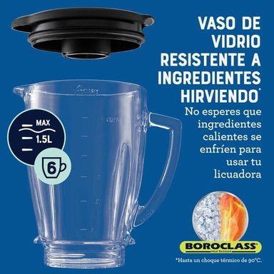 LICUADORA OSTER® REVERSIBLE 1.5L BLSTPYG1311NBG SILVER - 6