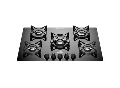 COCINA EMPOTABLE A GAS 5 QUEMADORES ELECTROLUX TRIPLE LLAMA 75CM (ETGZ30T0EPUB)