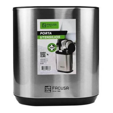 PORTA UTENSILIOS DE COCINA ACERO INOX.