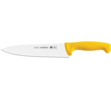 CUCHILLO CARNICERO 10'M/AMARILLO 24609/050-080 - TRAMONTINA