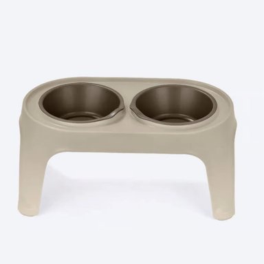 COMEDERO ALTO PPERROS MEDIANOS TAUPE MOCCA