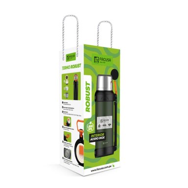 TERMO ROBUST 2.5LT NEGRO - 2