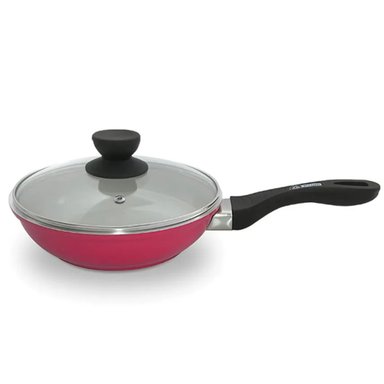 SARTEN CERAMICA ROJA C/TAP N22- RECORD- 20145155