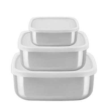 JGO TAPER CUADRADO A/I C/TAPA C3 PZAS FREEZINOX