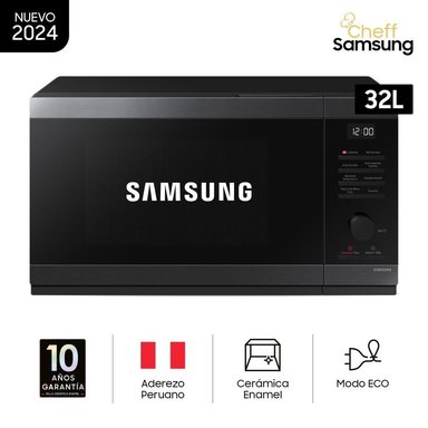 MICROONDAS SAMSUNG 32L MS32DG4504AGPE CHEF ACERO INOXIDABLE