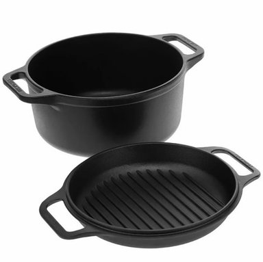 OLLA 6QT COMBO COOKER C/T HIERRO 5.7 LT ESMALTADO-55116012 - 3