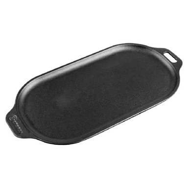 PLANCHA OVALADA ESMALTADA DE HIERRO FUNDIDO SIN BASE - 55128004