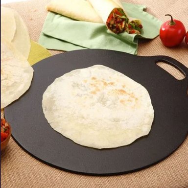PLANCHA TAWA 38 CM (15') ESMALTADA - VICTORIA - 2