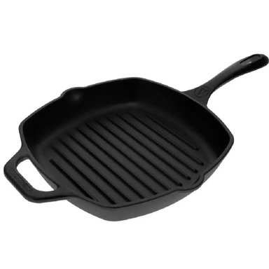 SARTÉN GRILL RECTANGULAR DE HIERRO FUNDIDO ESMALTADO 25 CM - 55145003