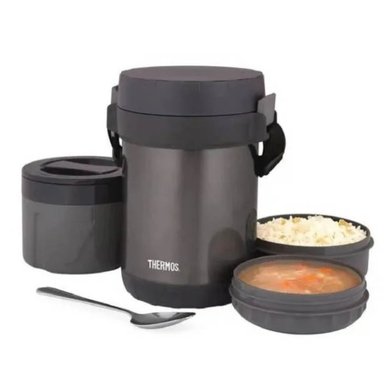 TERMO DE ACERO TÉRMICO DE COMIDA CON COMPARTIMIENTOS 1.3 LT