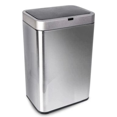 PAPELERA CON SENSOR DE ACERO INOXIDABLE 20 L (28X43.3 CM)