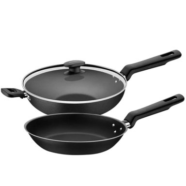 JUEGO DE SARTENES DE ALUMINIO LORET X 3 PIEZAS (2.2 L|1.4 L)