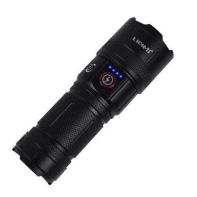 LINTERNA DE LARGO ALCANCE 2000 METROS DE VISUALIZACIÓN RESISTENTE AL AGUA Y POLVO LIDIMI LD-L1401A