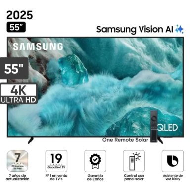 TELEVISOR SAMSUNG QLED 55 UHD 4K VISION AI SMART TV QN55Q7FAAGXPE