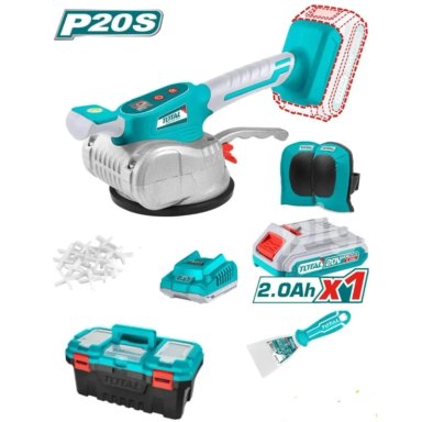 VIBRADOR DE MAYOLICA VENTOSA 20V 50KG VEL. VARIABLE TOTAL TTVLI20101