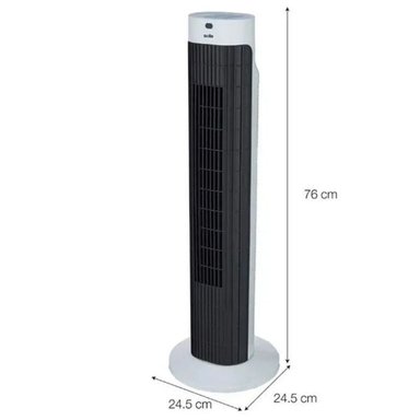 VENTILADOR DE AIRE TORRE SOLE SOLAIR019 BLANCO 76 CM - 6