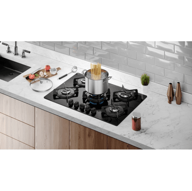 ELECTROLUX ETGZ30T0EPUB – ENCIMERA A GAS 5 QUEMADORES, VIDRIO TEMPLADO NEGRO, 75.2 CM - 6