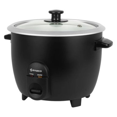 IMACO RC15N OLLA ARROCERA ELÉCTRICA 1.5 LITROS NEGRA | IDEAL PARA EL HOGAR