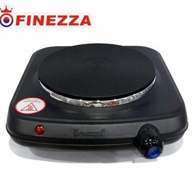 COCINA ELECTRICA FINEZZA FZ201D1N UNA HORNILLA NEGRO