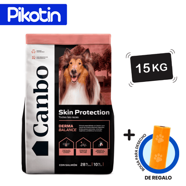 COMIDA SECA PERROS CANBO ADULTO BALANCE SKIN PROTECTION SALMÓN TODAS LAS RAZAS 15KG