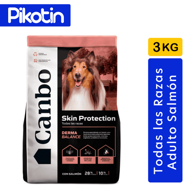 COMIDA SECA PERROS CANBO ADULTO BALANCE SKIN PROTECTION SALMÓN TODAS LAS RAZAS 3KG