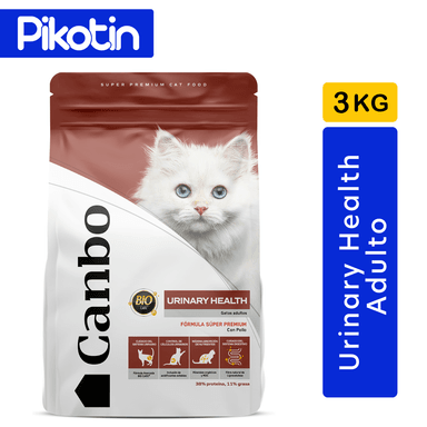 COMIDA PARA GATO CANBO ADULTO URINARY HEALTH / CUIDADO URINARIO POLLO Y ARROZ 3KG