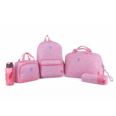 PACK SET MOCHILA + MALETÍN + LONCHERA + CARTUCHERA + TOMATODO PORTA ANACO