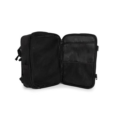 MOCHILA VIAJERA PORTA LISON NEGRO RESPALDAR ACOLCHADO - 3
