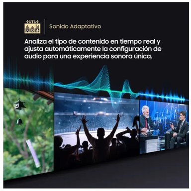 TELEVISOR SAMSUNG SMART TV 75'CRYSTAL UHD 4K UN75U8000F - NUEVO 2025 - 4