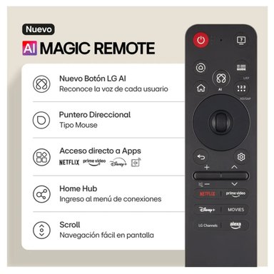 TELEVISOR LG 86' QNED SMART TV 4K THINQ AI 86QNED80ASA - 3