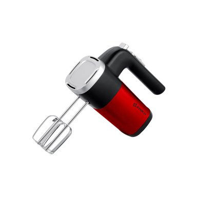 BATIDORA MANO IMACO HM400R 400 W CON 5 VELOCIDADES ROJO