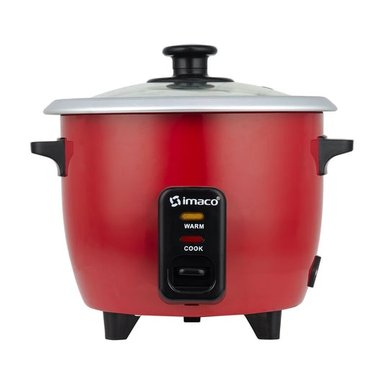 OLLA ARROCERA IMACO 0.6L RC006R – ROJO - 1
