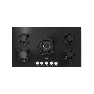 COCINA EMPOTRABLE SOLE 5 HORNILLAS 86 CM SOLCO033