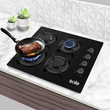 COCINA EMPOTRABLE SOLE 4 HORNILLAS 60 CM SOLCO068 - 6