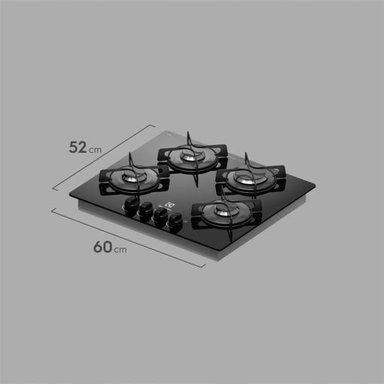 COCINA EMPOTRABLE A GAS CON 4 QUEMADORES ELECTROLUX – ETGZ24F0EPUB - 2